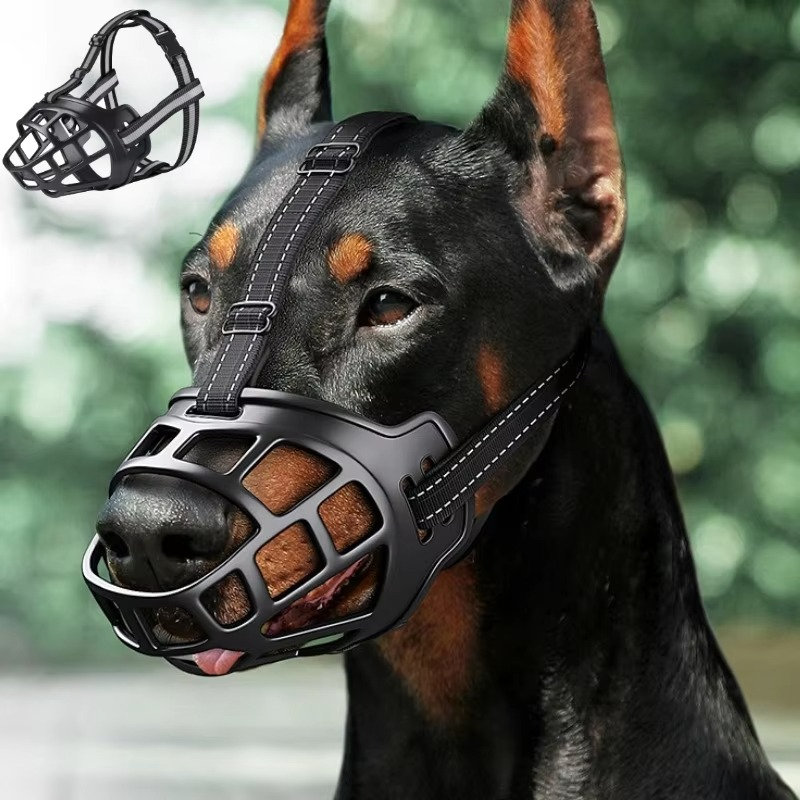 Hunde Maulkorb für sicheren Spaziergang 6