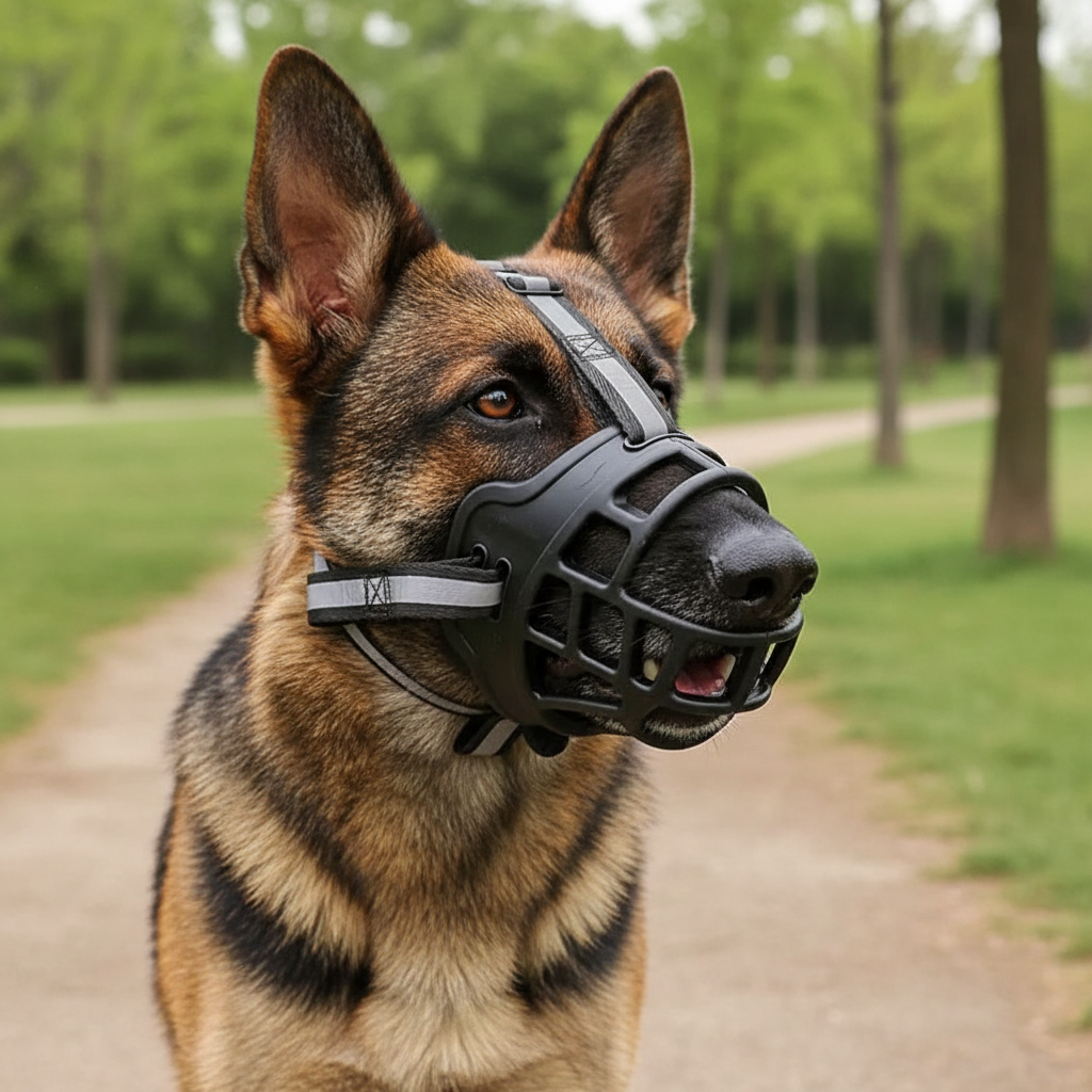 Hunde Maulkorb für sicheres Verhalten 6