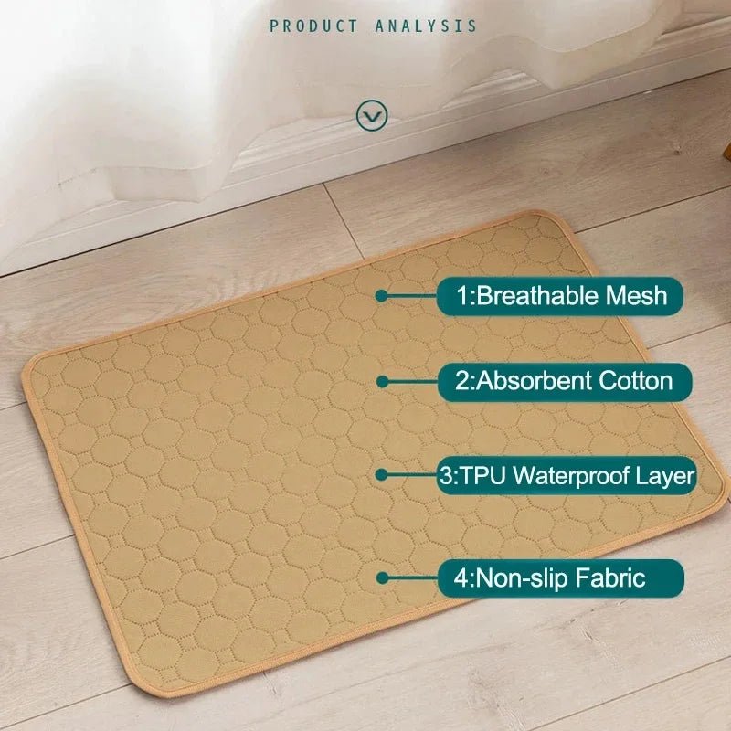 Hunde Pipi Pads Waschbar Hochsaugfähig Auslaufsicher 3