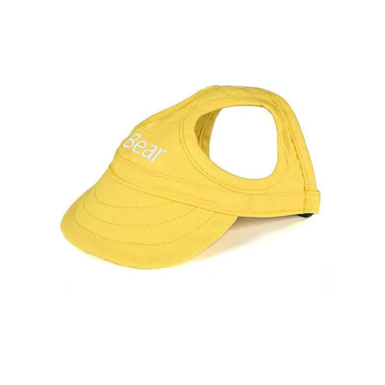 Hunde Sonnenmütze UV-Schutz Mit Verstellbarem Hinterriemen und Ohröffnungen 3