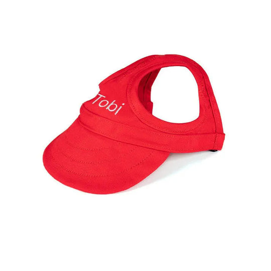 Hunde Sonnenmütze UV-Schutz Mit Verstellbarem Hinterriemen und Ohröffnungen 4