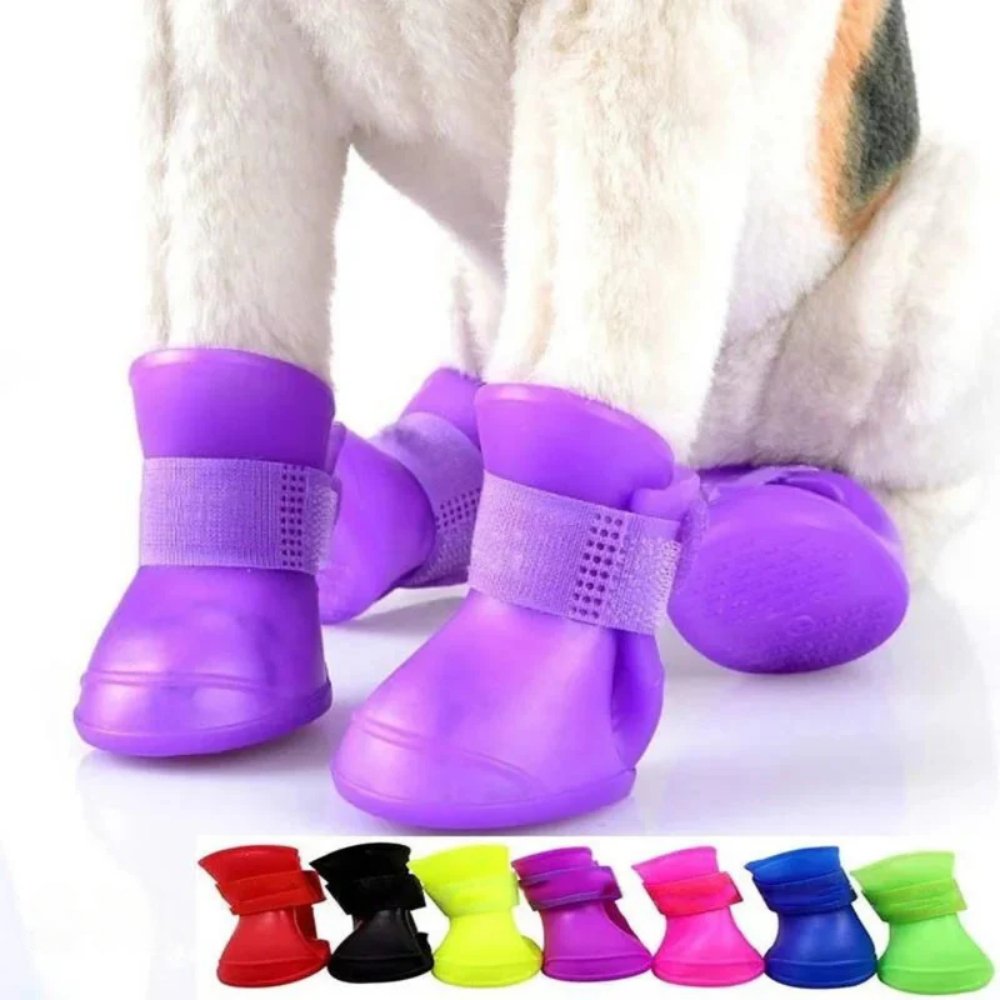 Hunde Stiefel Wasserdicht für Outdoor-Aktivitäten Anti-Rutsch Design 3