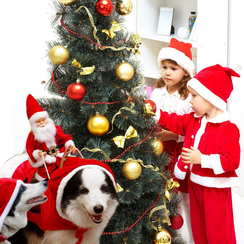 Hunde Weihnachtsoutfit Festlich 2