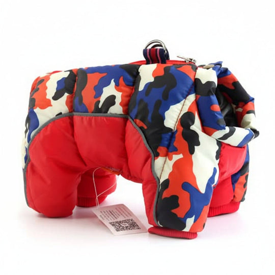 Hunde Winterjacke Wasserdicht mit Reflektierenden Streifen für Kälte und Nässe 6