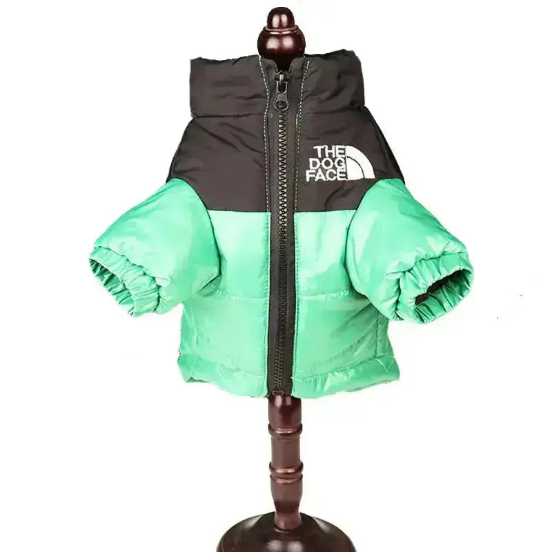 Hunde Winterjacke mit Kordelzug 0