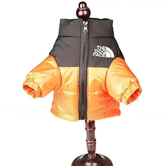Hunde Winterjacke mit Kordelzug 3