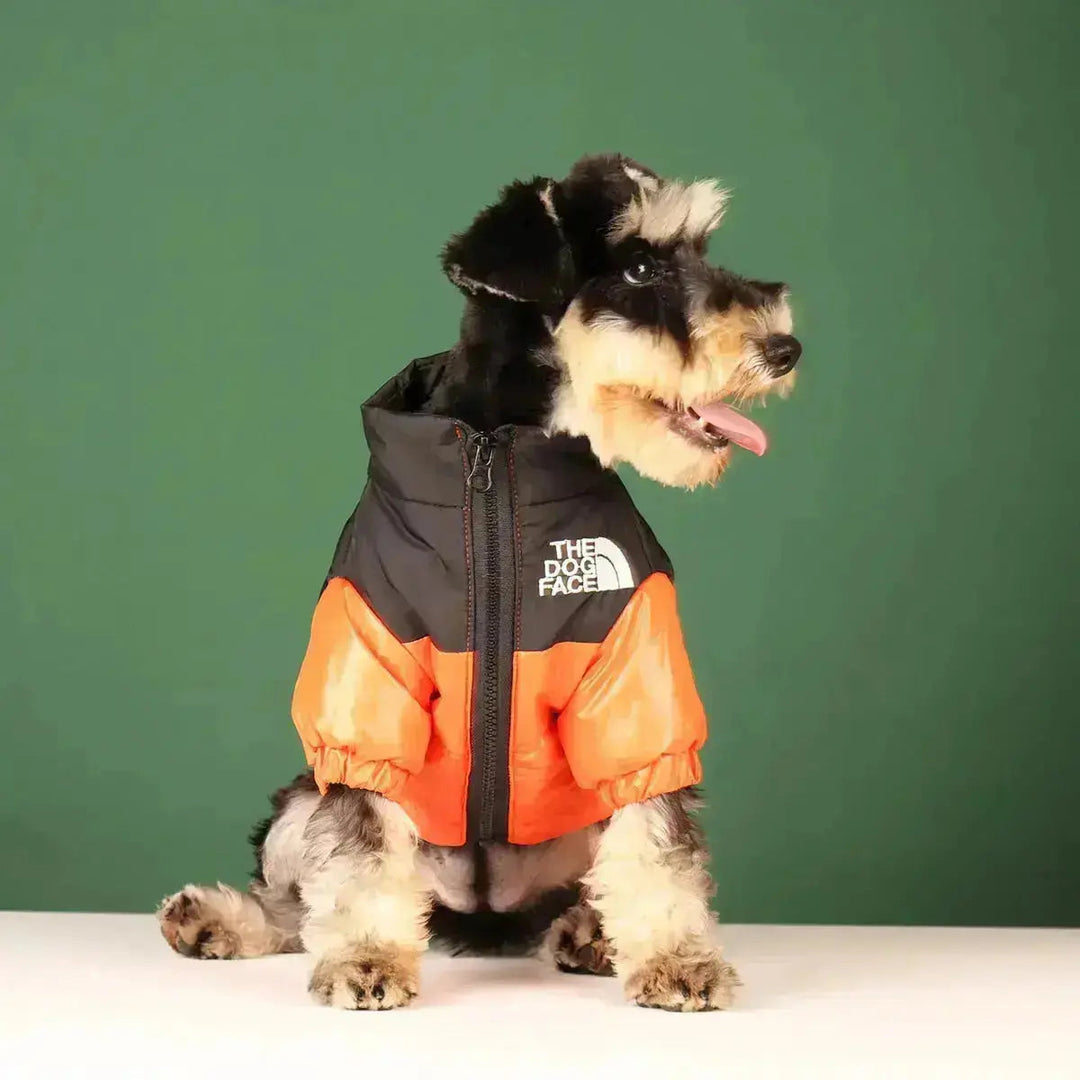 Hunde Winterjacke mit Kordelzug 8