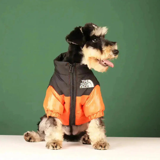 Hunde Winterjacke mit Kordelzug 8
