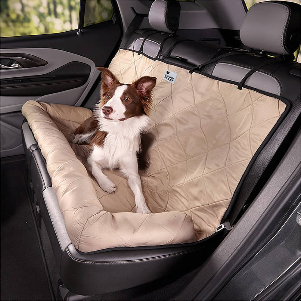 Hundeautositzbett für sicheres Reisen 0