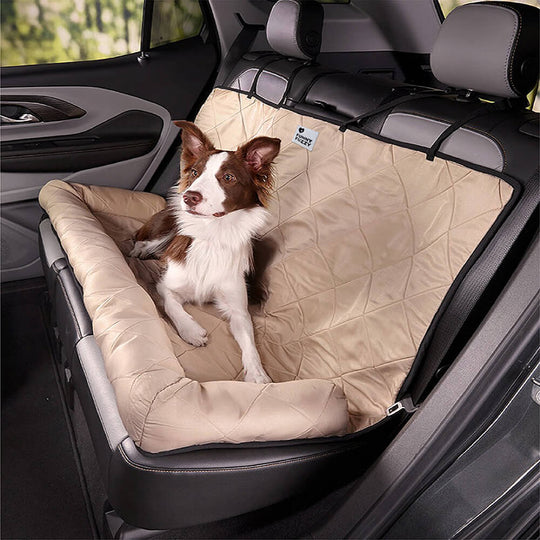 Hundeautositzbett für sicheres Reisen 0