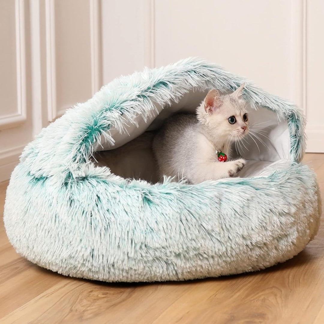Hundebett Nest-Stil für Hunde und Katzen mit Erhöhtem Rand und Rutschfester Unterseite 7
