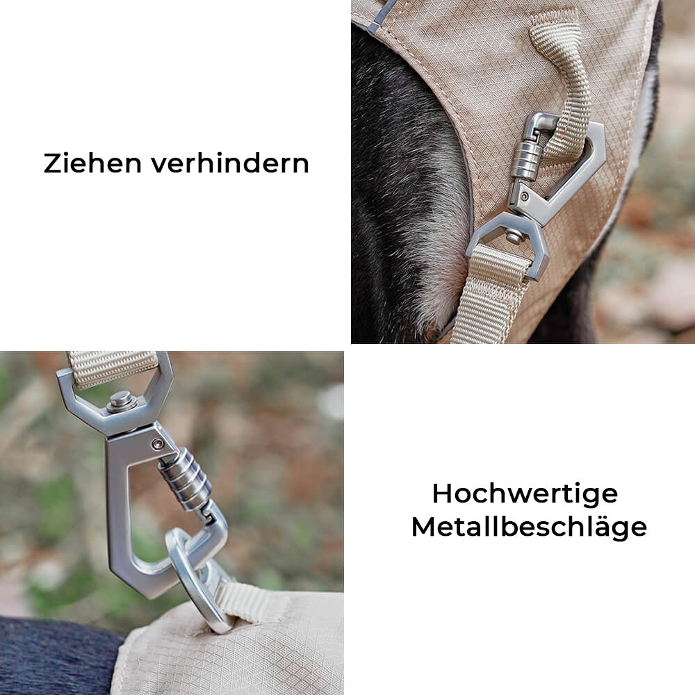 Hundegeschirr mit Multifunktionaler Leine 8