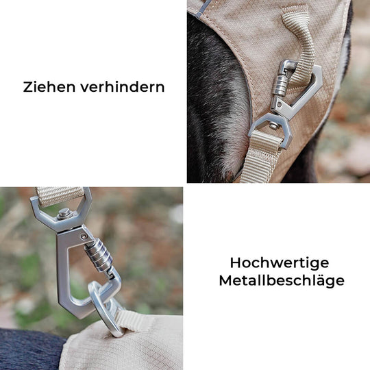 Hundegeschirr mit Multifunktionaler Leine 8