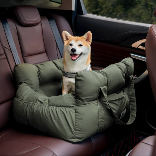 Hundekissen für Auto und Zuhause - Komfortables Hundenest mit Sicherheit und Praktischem Design 1