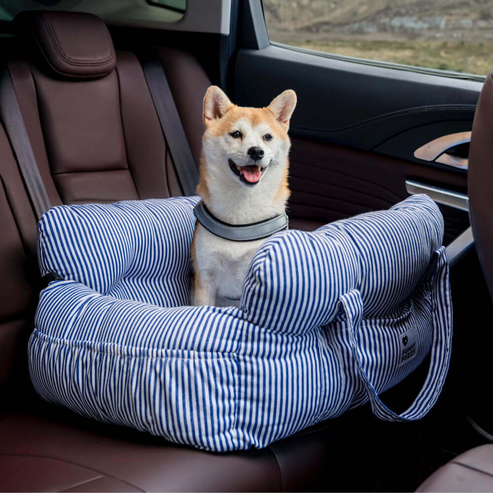 Hundekissen für Auto und Zuhause - Komfortables Hundenest mit Sicherheit und Praktischem Design 4