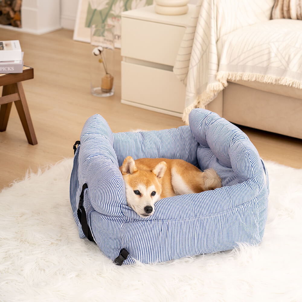 Hundekissen für Auto und Zuhause - Komfortables Hundenest mit Sicherheit und Praktischem Design 6