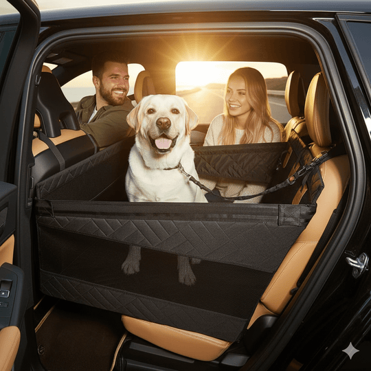Hundesitz für das Auto mit Memory Foam 1