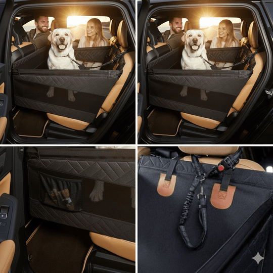 Hundesitz für das Auto mit Memory Foam 2