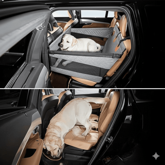 Hundesitz für das Auto mit Memory Foam 3