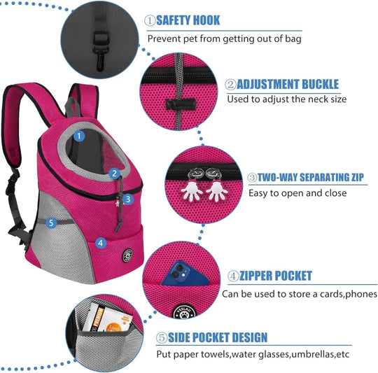 Hundetransport Rucksack für kleine Hunde 4