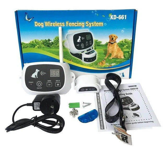 Hundezäunensystem mit Trainingsfunktion für Hunde im Garten 2