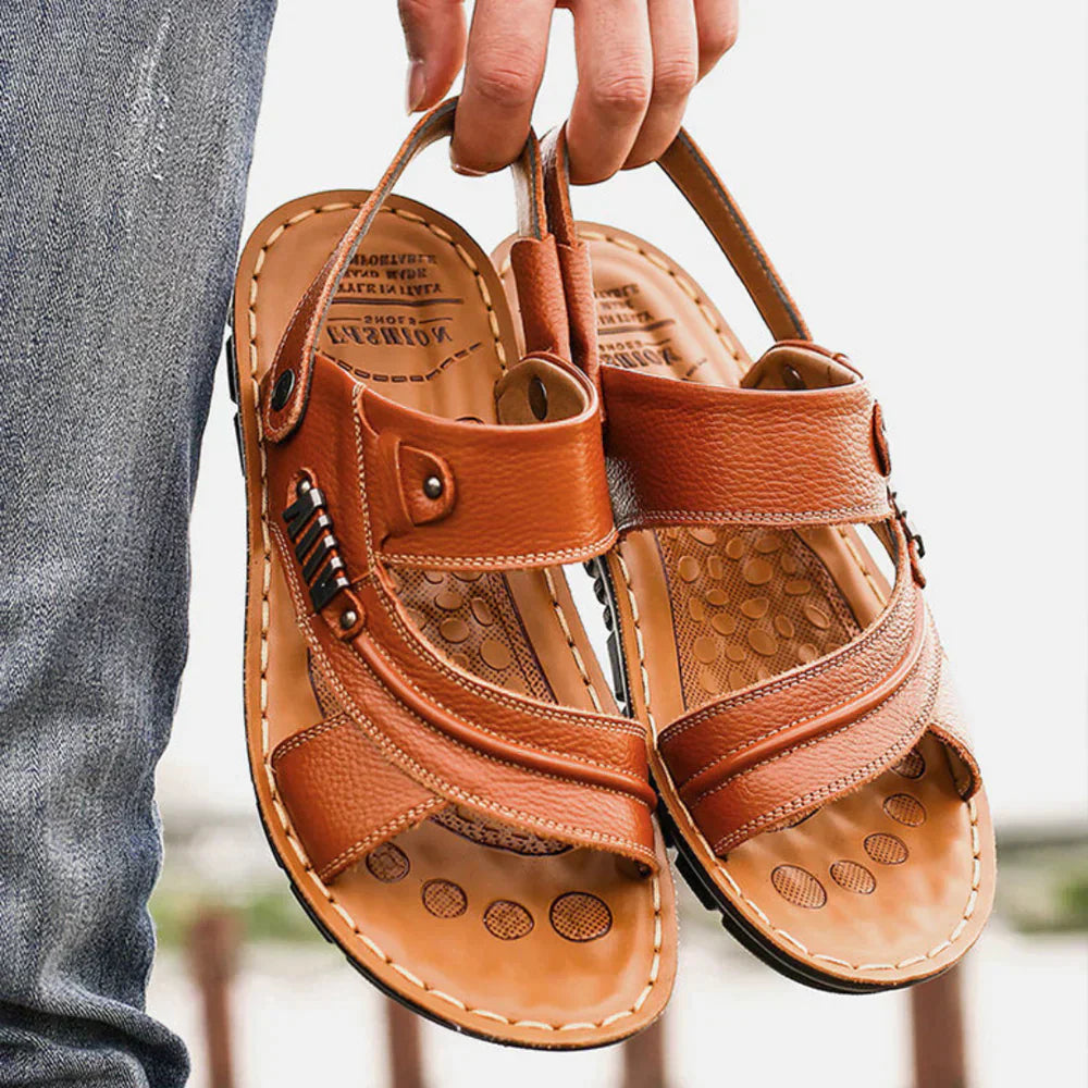 Herren Sandalen Ergonomisches Design Atmungsaktive Materialien Für Komfort und Unterstützung-1