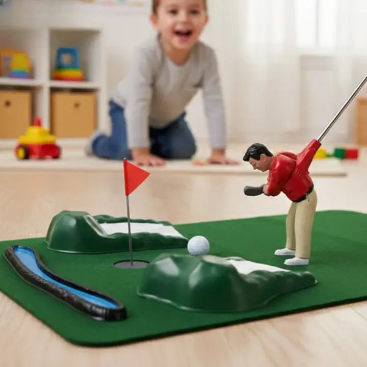 Indoor-Minigolf Set für Spaß und Herausforderungen 4