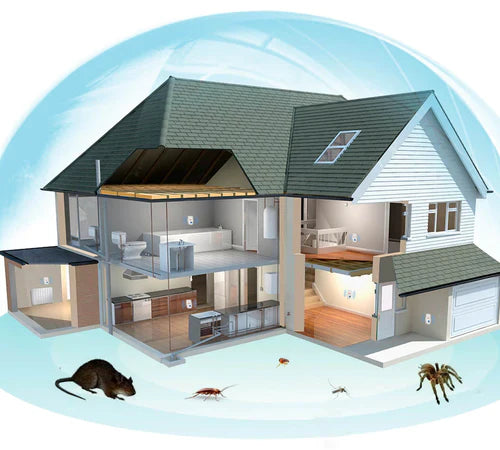 Insektenabwehrgerät für Zuhause Ultraschall Elektromagnetisch 40 m² 5