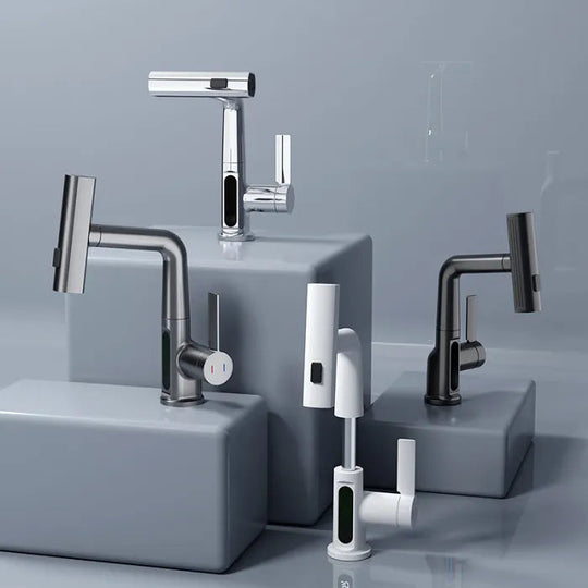 Intelligente Duscharmatur Mit Thermostat Ausziehbar Wasserarmatur Modern 1