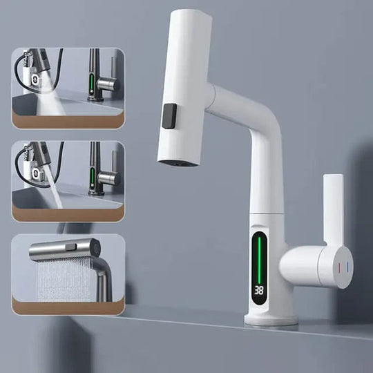 Intelligente Duscharmatur Mit Thermostat Ausziehbar Wasserarmatur Modern 8