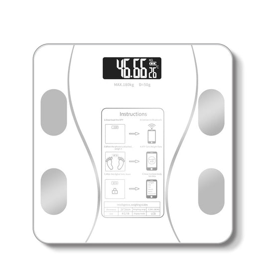 Intelligente Körperanalysewaage für Fitnessziele 0
