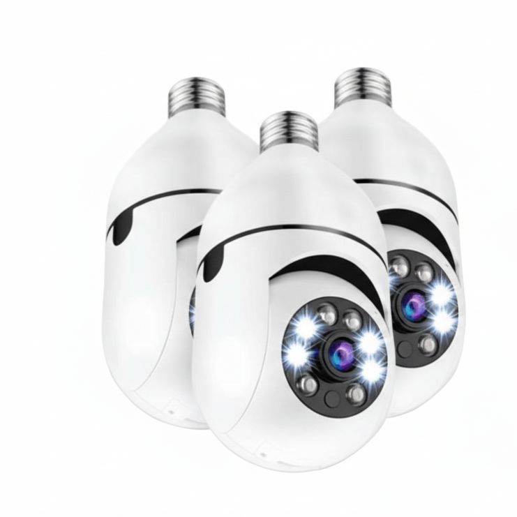 Intelligente Überwachungskamera Außen mit 360°-Überwachung und Live Übertragung auf Handy 8