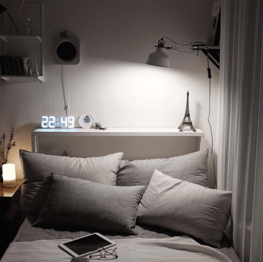 Intelligenter 3D-Digitaluhralarm für modernes Interieur 1