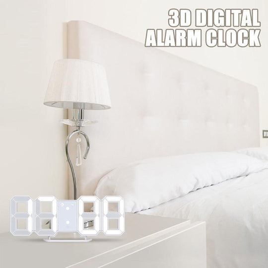 Intelligenter 3D-Digitaluhralarm für modernes Interieur 4