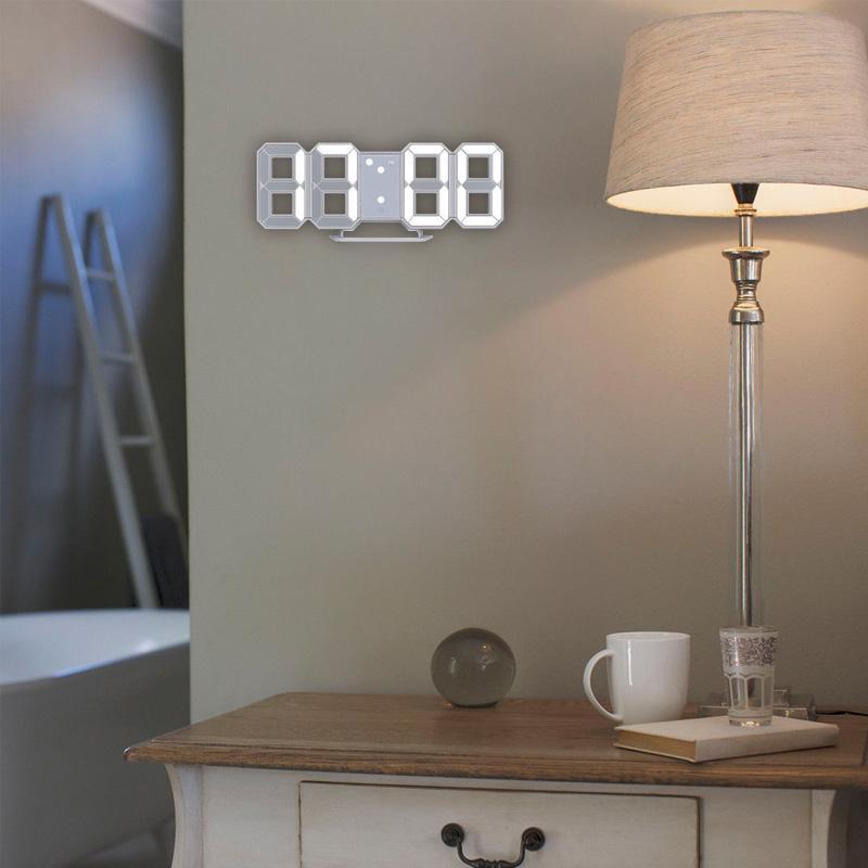 Intelligenter 3D-Digitaluhralarm für modernes Interieur 5