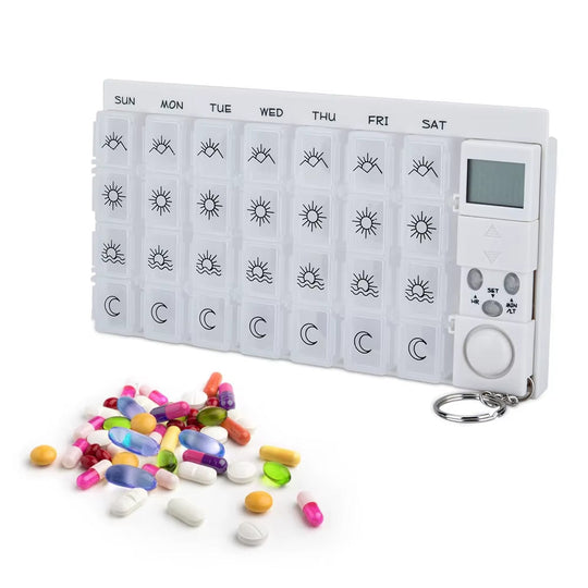 Intelligenter Tablettenspender mit Alarmfunktion 1