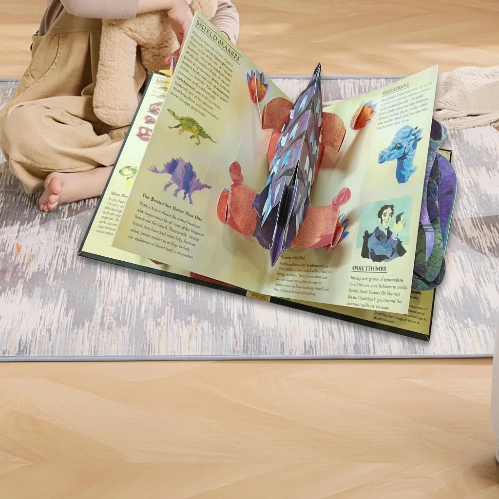 Interaktives 3D-Dinosaurier Entdeckerbuch für Kinder 4