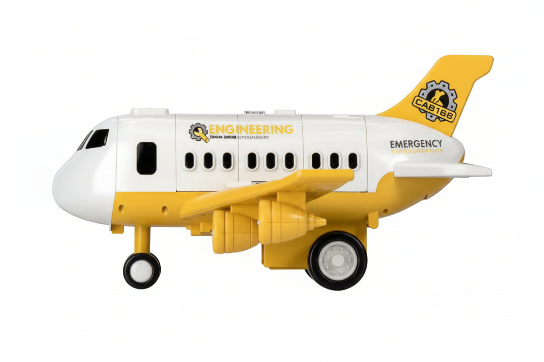 Interaktives Flugzeugspielzeug für Kinder mit blinkenden Lichtern 1