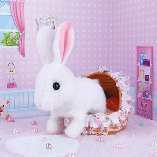 Interaktives Kuscheltier Hase für Kinder 2