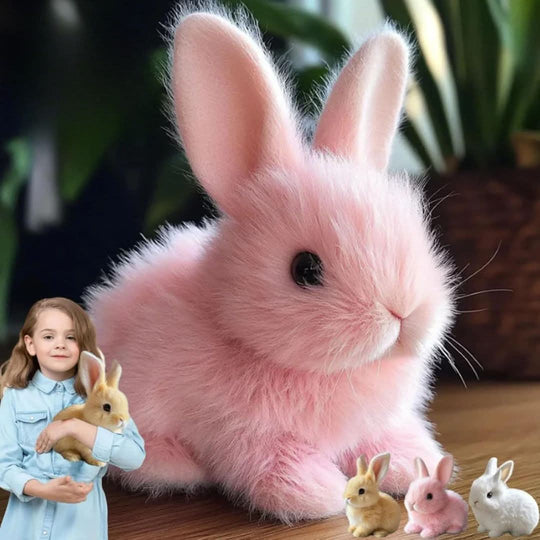 Interaktives Plüschspielzeug Hase für Kinder 6