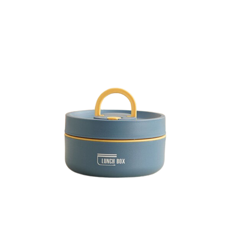 Isolierbox Lunchbox mit Tragetasche für Unterwegs, Thermobox mit Auslaufsicherem Design und Hervorragender Temperaturisolierung 0