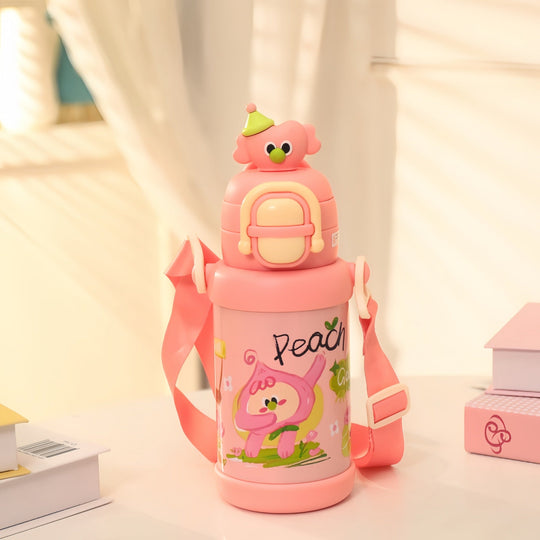 Isolierte Trinkflasche für Kinder und Erwachsene mit Verspieltem Design 0