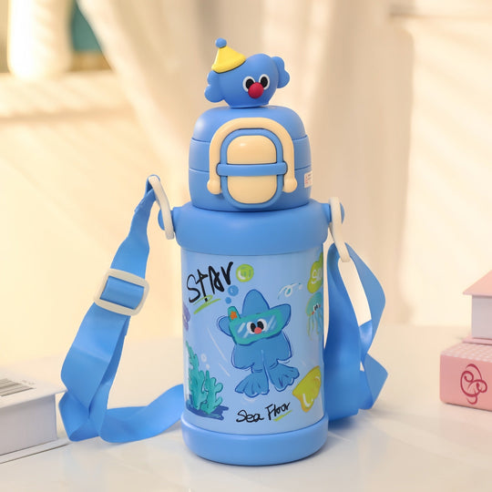 Isolierte Trinkflasche für Kinder und Erwachsene mit Verspieltem Design 6