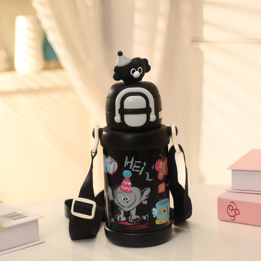 Isolierte Trinkflasche für Kinder und Erwachsene mit Verspieltem Design 7