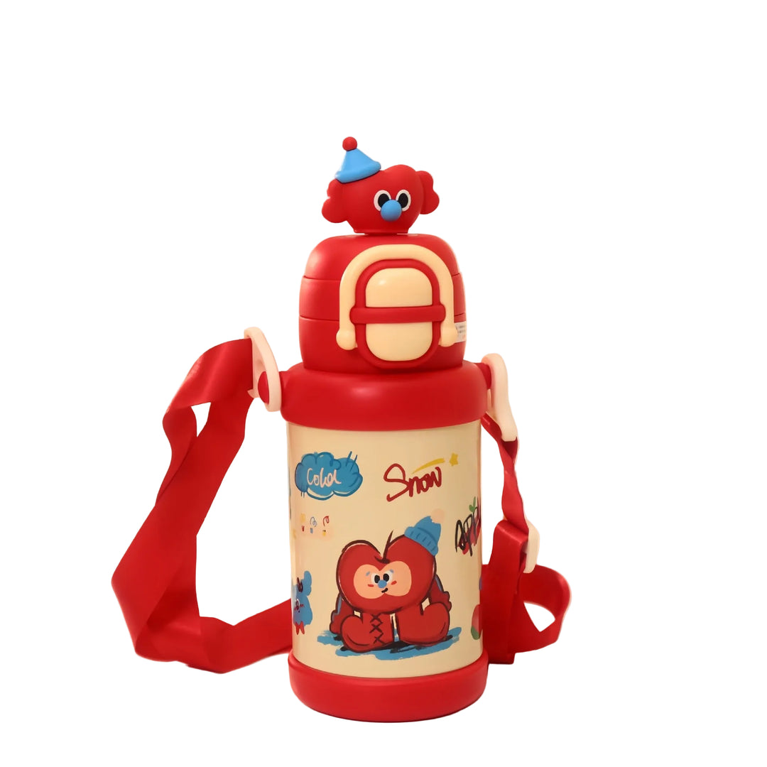 Isolierte Trinkflasche für Kinder und Erwachsene mit Verspieltem Design 8