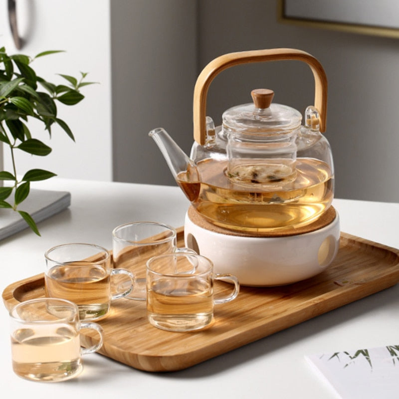 Japanische Teekanne Glas für stilvollen Teegenuss 3