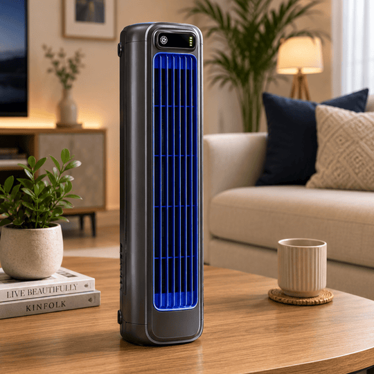 Kabellose Klimaanlage mit rotierender Luftzirkulation 0