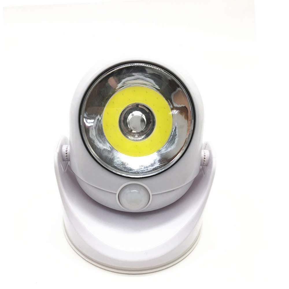 Kabellose LED Lampe mit Bewegungssensor für Außenbereich, 450 Lumen, 360° Schwenkbar, Wasserdicht 5