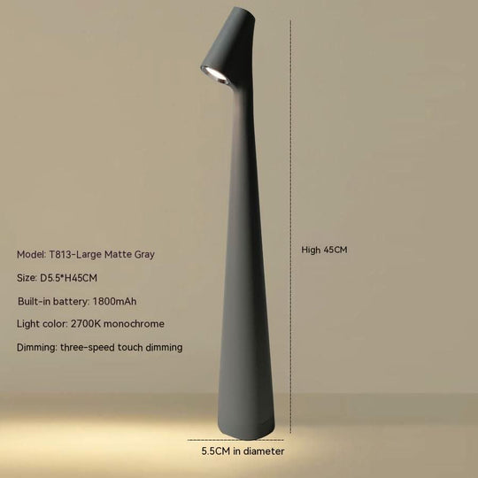 Kabellose Tischlampe mit Akku und Dimmbarer LED-Beleuchtung für Modernes Zuhause 10