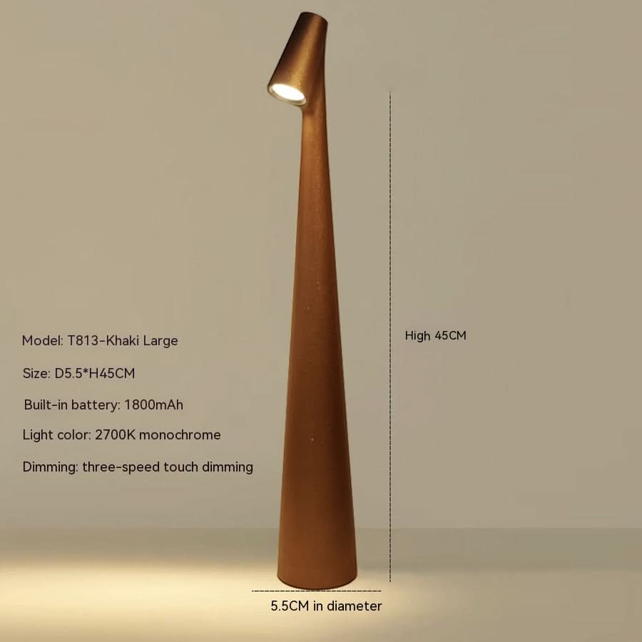 Kabellose Tischlampe mit Akku und Dimmbarer LED-Beleuchtung für Modernes Zuhause 11